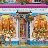 Puzzle Eurographics Pâtisserie Verres, Gâteaux & Compagnie 1000 pièces