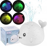 Woopie – Baleine de bain à LED avec jet d’eau