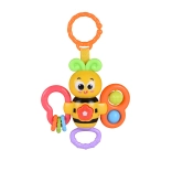 Abeille musicale avec clip 14 cm