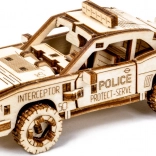 Puzzle 3D en bois voiture de police WOODEN CITY