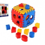 Cube d’encastrement en plastique pour enfants 13 × 13 × 13 cm