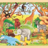 Puzzle en bois Afrique 48 pièces