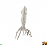 Calmar commun – modèle en plastique réaliste, 15 cm