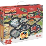 Grand puzzle - routes pour véhicules