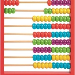 Boulier en bois WOODY rouge