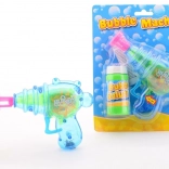 Pistolet à bulles lumineux avec bulles