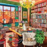 Puzzle Vieille bibliothèque 1000 pièces EUROGRAPHICS