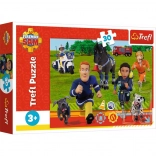 Puzzle SAM LE POMPIER – prêts à aider, 30 pièces, TREFL