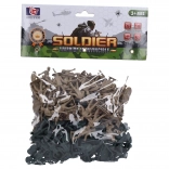 Set de petits soldats 200 pcs 4 cm