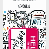 Porte-clés en caoutchouc FRIENDS – Regina