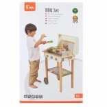 barbecue en bois pour enfants avec 47 accessoires VIGA