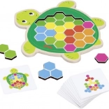 Goki Puzzle en bois Tortue