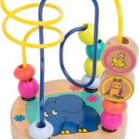 Mini labyrinthe de motricité avec éléphant