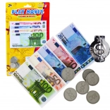 Set d’argent jouet euros – billets et pièces