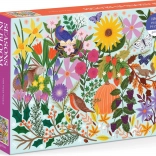 puzzle galison saisons en fleurs 1000 pièces