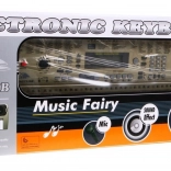 Clavier avec mode vocal et microphone pour enfants