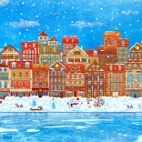 Puzzle Prêts pour Noël 1000 pièces ENJOY