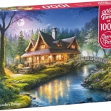 Puzzle CHERRY PAZZI Le Chalet du forestier – 1000 pièces