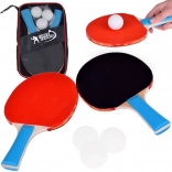 Raquettes de ping-pong en bois avec 3 balles