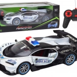Voiture de police RC 1:12 blanche