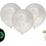 Ballons 30 cm – lot de 6 pièces, luminescents dans l’obscurité