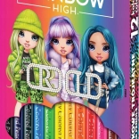 Crayons de couleur triangulaires 12 pcs ASTRA RAINBOW HIGH