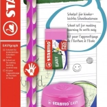 Stabilo Easygraph set scolaire pour droitiers rose