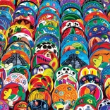 Puzzle Assiettes mexicaines 1000 pièces EUROGRAPHICS