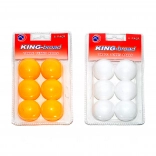 Balles de tennis de table – lot de 6 pièces