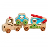 Lucy & Leo mon premier camion – puzzle en bois pour tout-petits