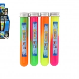 Slime en éprouvette assorti