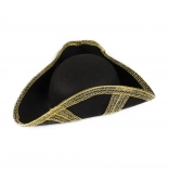 Chapeau tricorne de pirate pour adultes