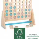 Jeu en bois Puissance 4 XXL