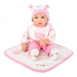 small foot poupée Hanna avec corps souple et accessoires