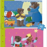 Puzzle Petit Ourson Petit 2x48 pièces
