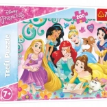 Puzzle Trefl 200 pièces – le joyeux monde des princesses