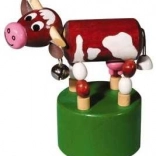 Detoa figurine à presser vache