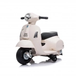Moto électrique pour enfants VESPA, blanche