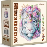 Puzzle en bois WOODEN CITY Tigre mystique – 505 pièces