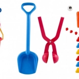 Kit de construction de bonhomme de neige pour enfants
