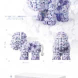 Crée ton propre licorne en fleurs – kit de construction créatif