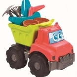 Camion-benne pour sable avec accessoires