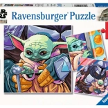 Ravensburger puzzle STAR WARS: The Mandalorian 3×49 pièces