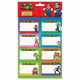 Super Mario ensemble scolaire d’autocollants et d’accessoires