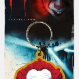 Porte-clés en caoutchouc avec motif sous licence