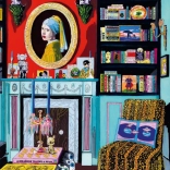 Puzzle Heye Chambre avec Vermeer 1000 pièces