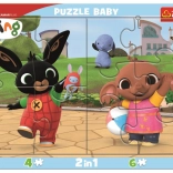 Puzzle pour enfants TREFL Bing joue 2 en 1