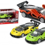 Petite voiture de course en métal à rétrofriction 12 cm