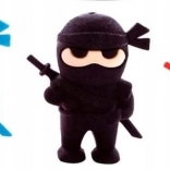 Gomme Astra Ninja, 1 pièce (assortiment de couleurs)