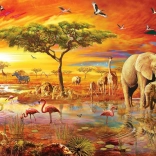 Puzzle Safari en Afrique 3000 pièces